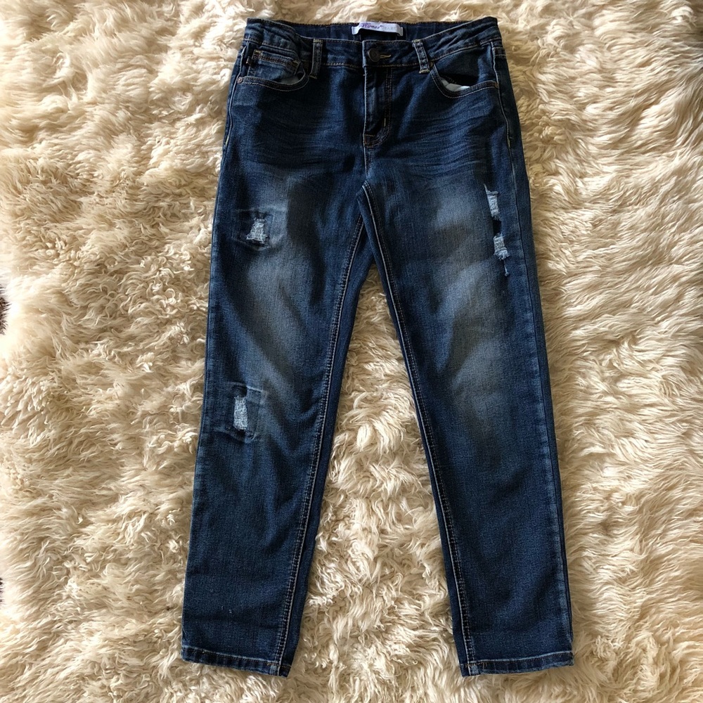 GIRLS VIGOSS DISTRESSED JEANS 14